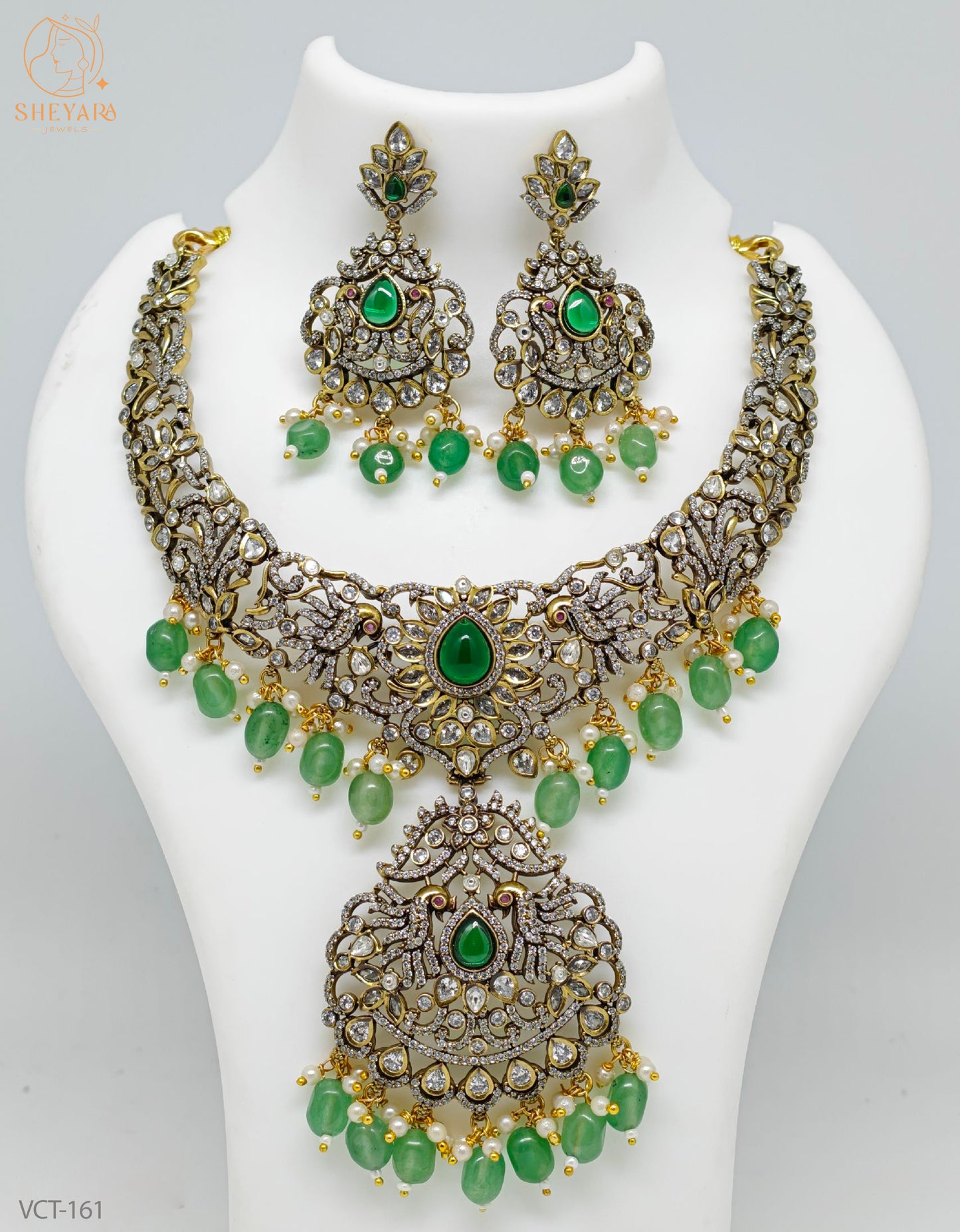 Peacock design Neckset