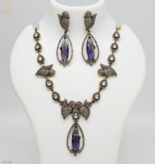 Peacock Design Neckset