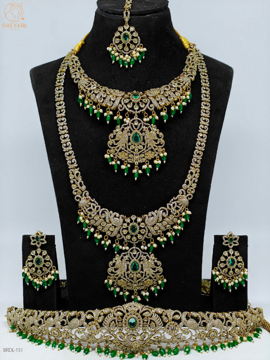 Peacock Design BRIDAL SET