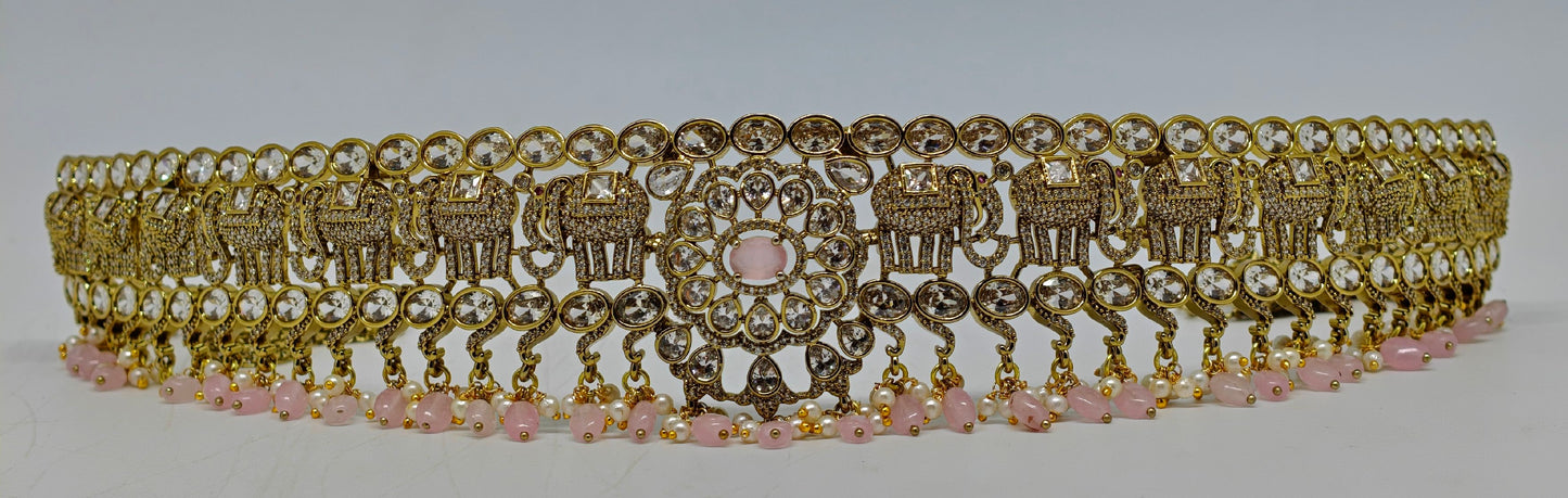 ELEPHANT DESIGN HEAVY QUALITY BRIDAL SET