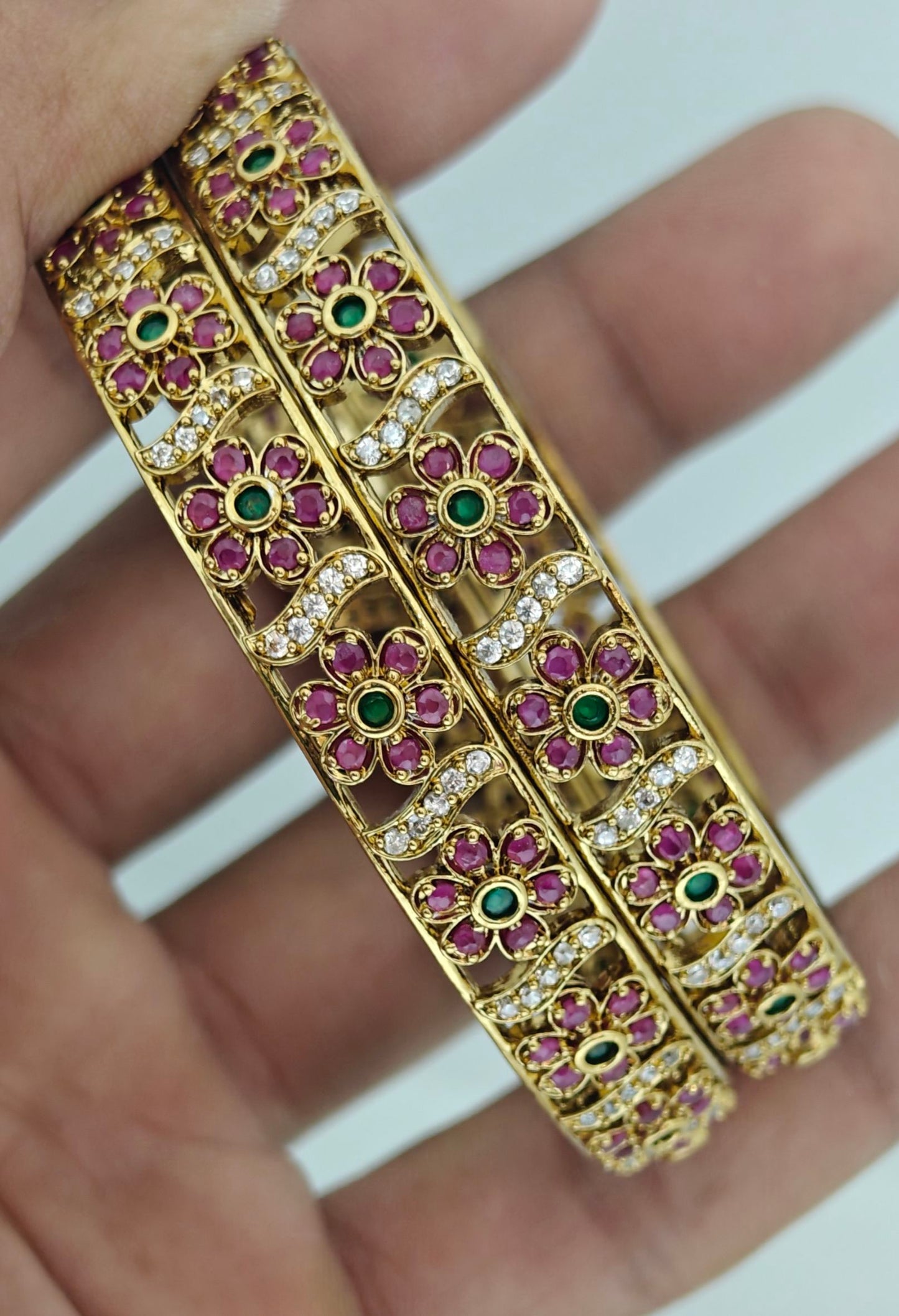 Bangles/flower design