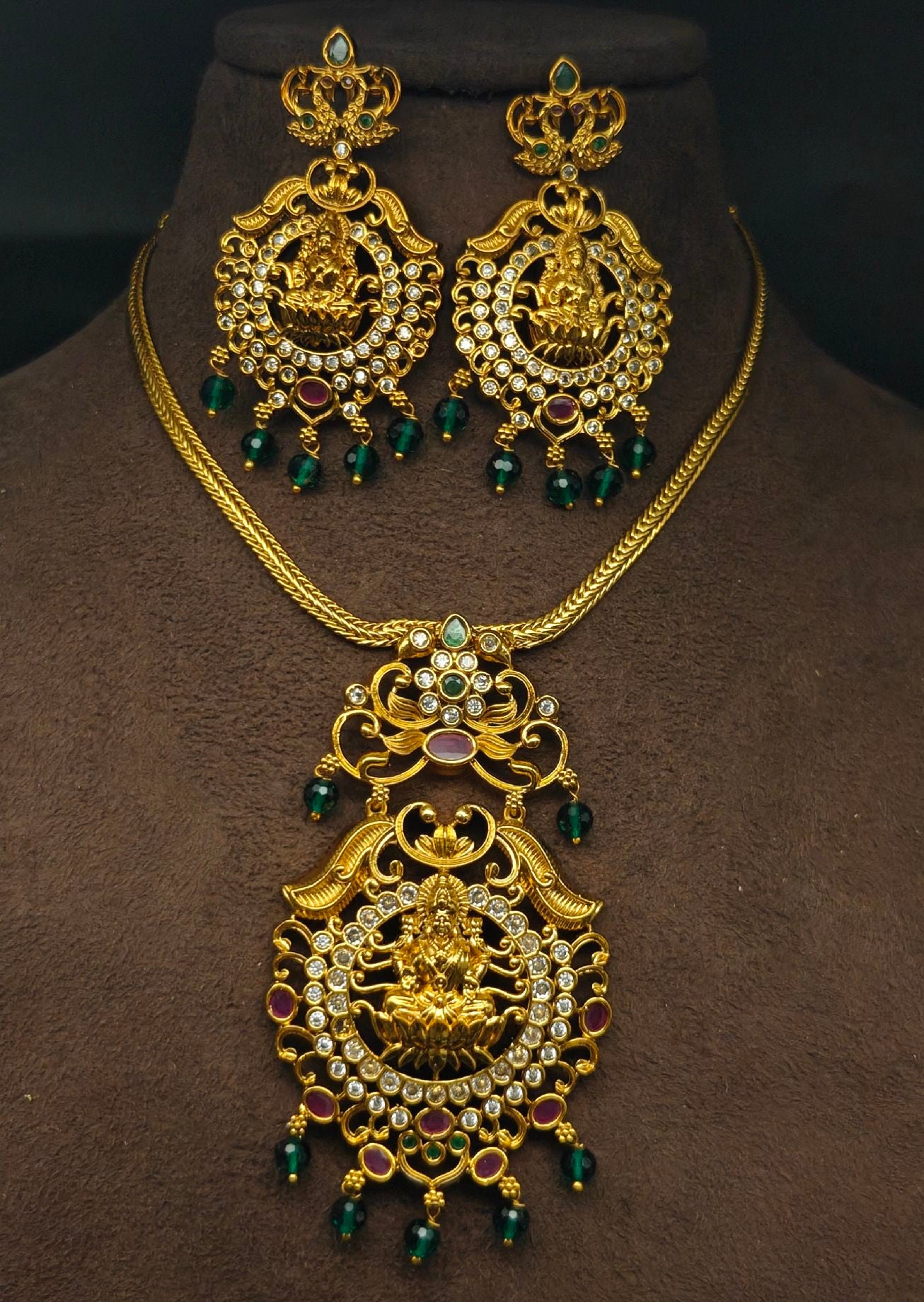 naan Necklace laxmi locket design