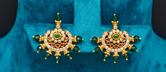 studded earrings