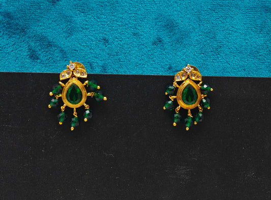 studded earrings