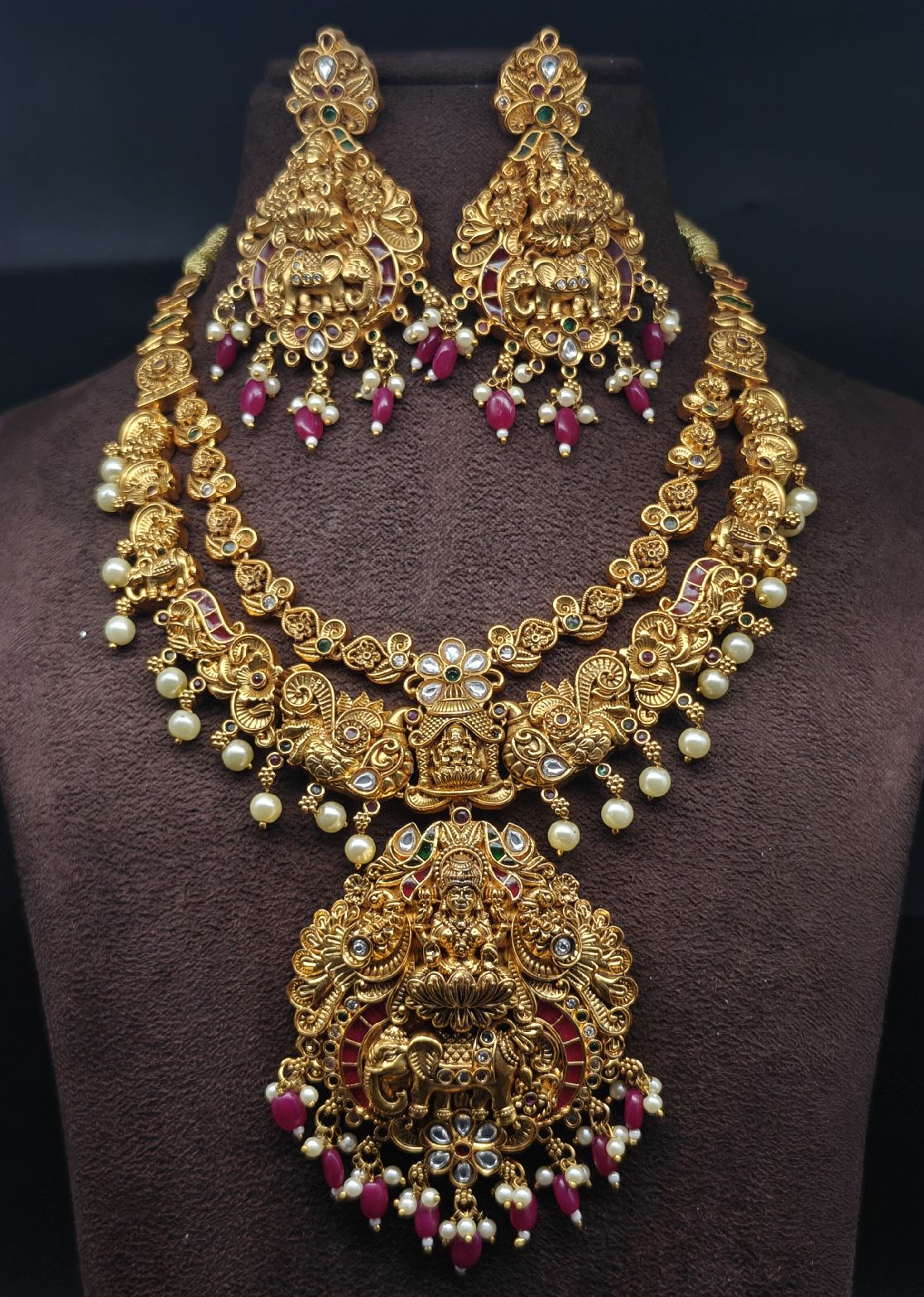 Nakshi jewellery laxmi design with 2 steps