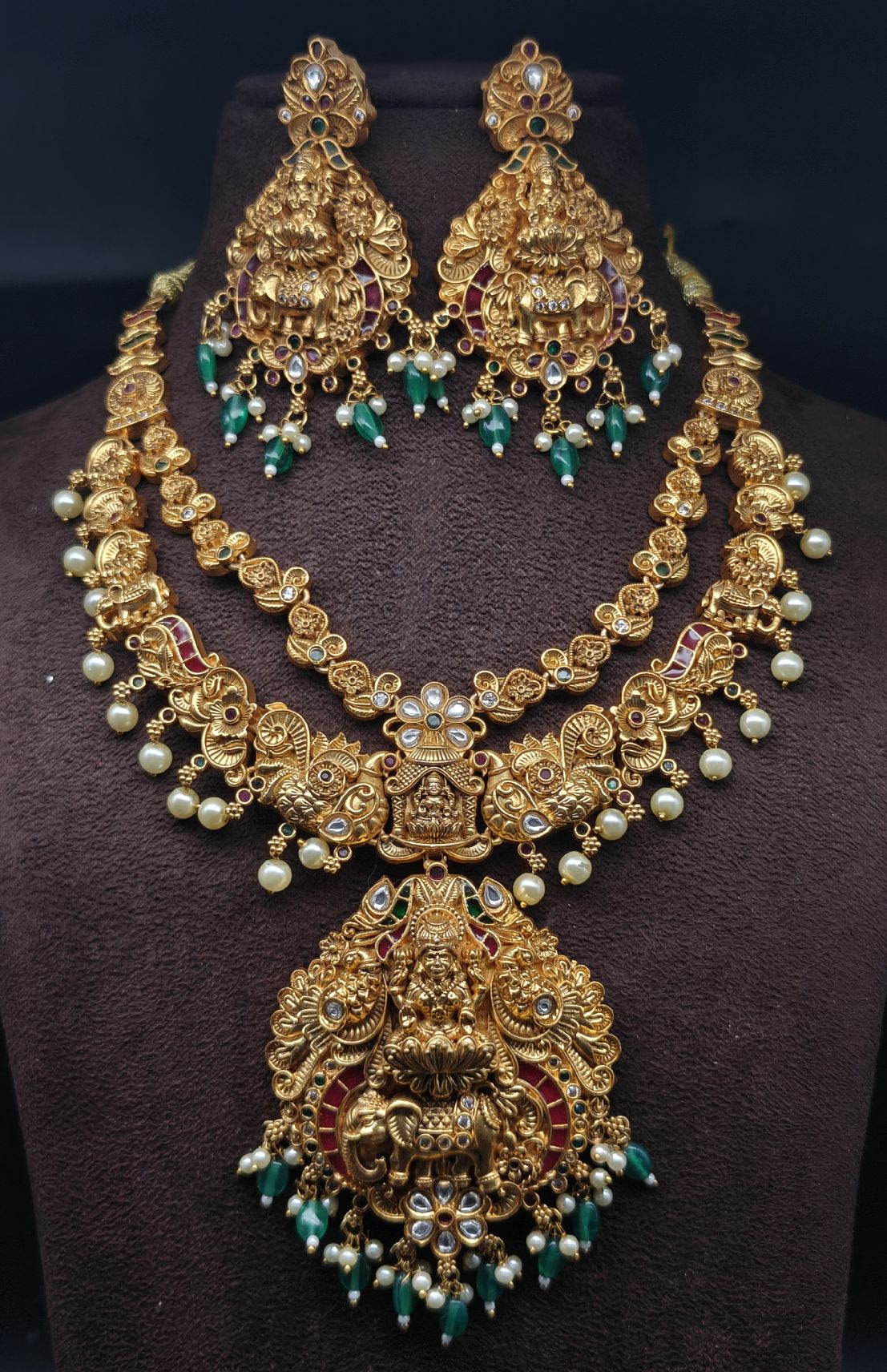 Nakshi jewellery laxmi design with 2 steps