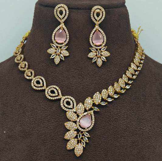 AD stones necklace